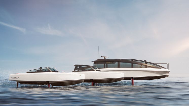 Candela C-8 DC, C-8 HT and Candela P-30 ferry