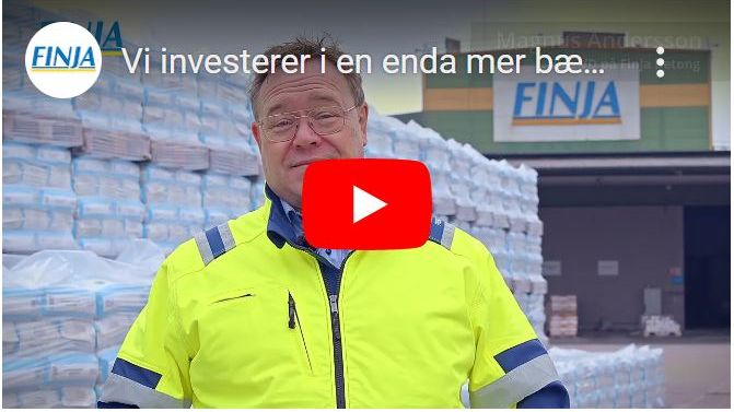 ﻿﻿Vi investerer i en enda mer bærekraftig byggebransje