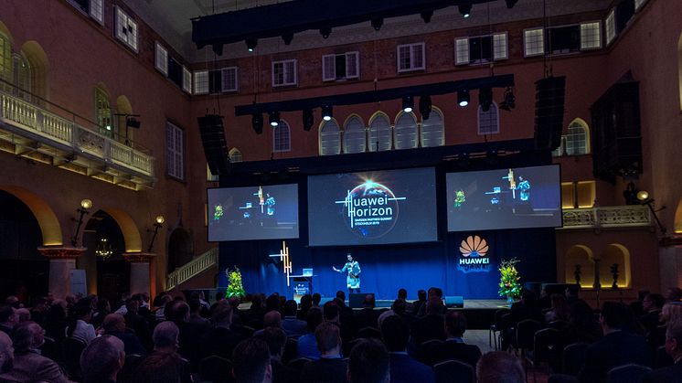Partner summit Huawei Horizon hölls av Huawei Enterprise på Grand Hôtel i Stockholm.