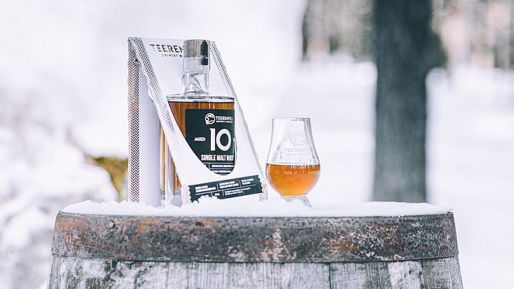 Exklusiva Teerenpeli 10 Years Old single Malt Whisky 10 Years Old åter på den svenska marknaden.