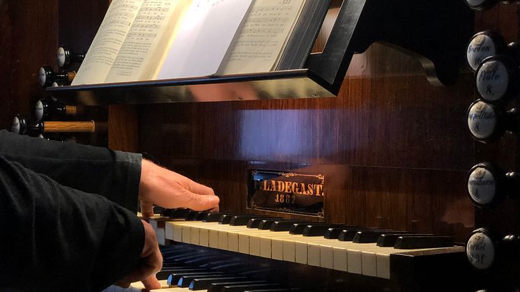 Stadtkirche Naunhof - Orgelanspiel an der Ladegast-Orgel