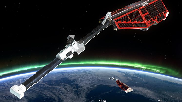 Svenska instrument ska formationsflyga i rymden med Swarm-satelliterna