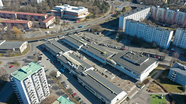 Till hösten öppnar Statens servicecenter på Vårväderstorget i Biskopsgården. Foto: Jonas Hernstig