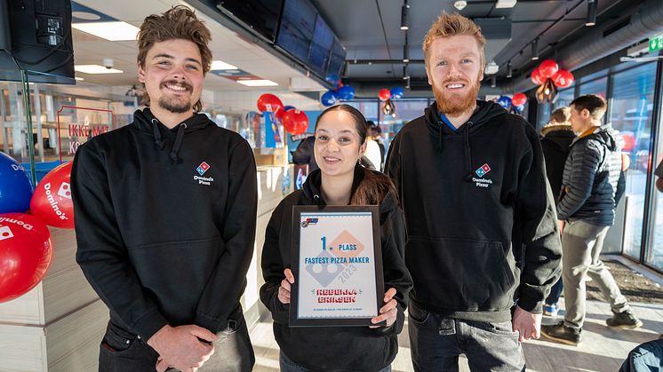 Finalistene i årets Fastest Pizza Maker