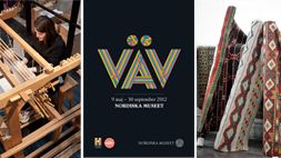 Design, form och tradition i ny vävutställning på Nordiska museet - pressinbjudan