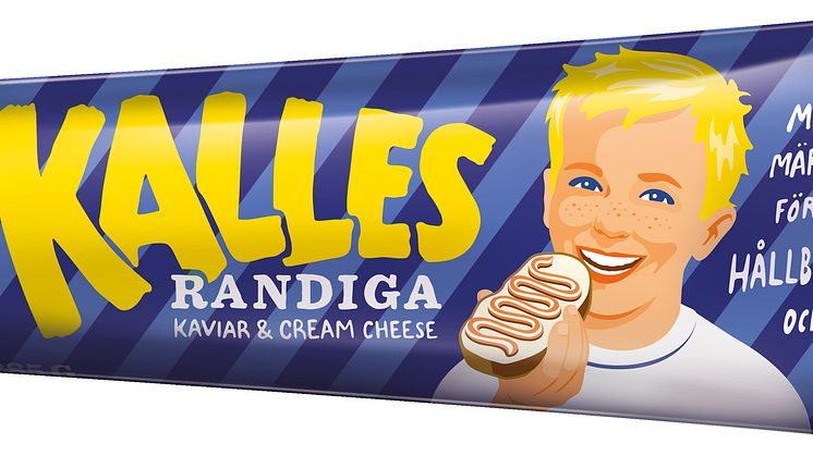 Kalles Randiga Kaviar & Cream Cheese