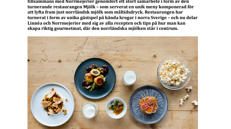 Så lagar du en gourmetmiddag – till norrländsk mjölk