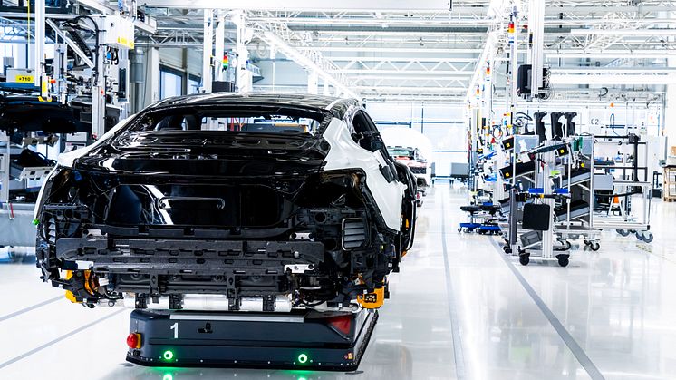 Produktion af Audi e-tron GT på Böllinger Höfe