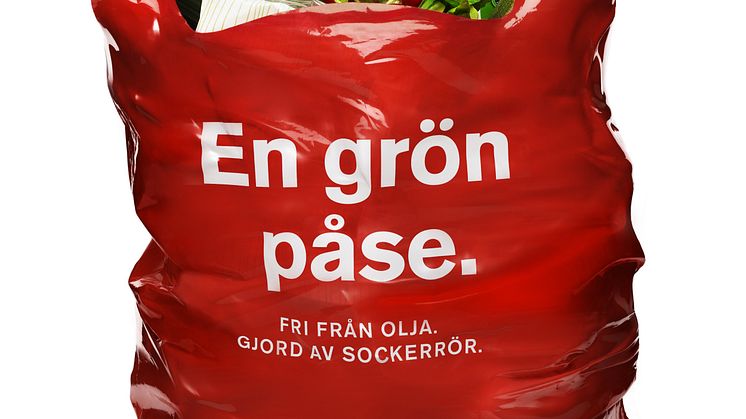 Hemköp först i Sverige med plastkassar av förnyelsebar råvara