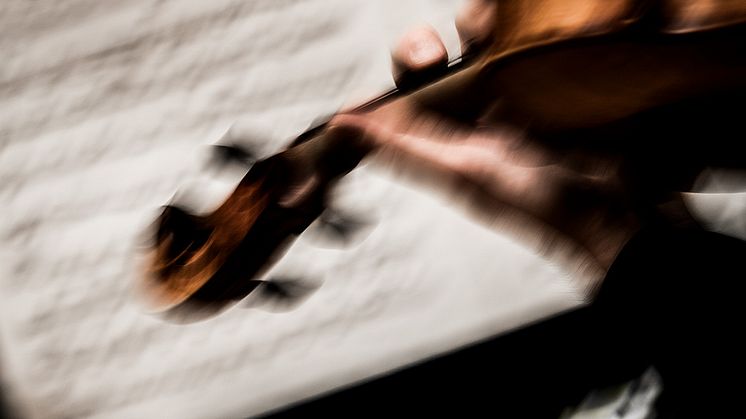Ett inspirerande möte mellan El Sistema Södertälje, Musikkonservatoriet Falun och Orkesterakademin. Foto: Mats Bäcker