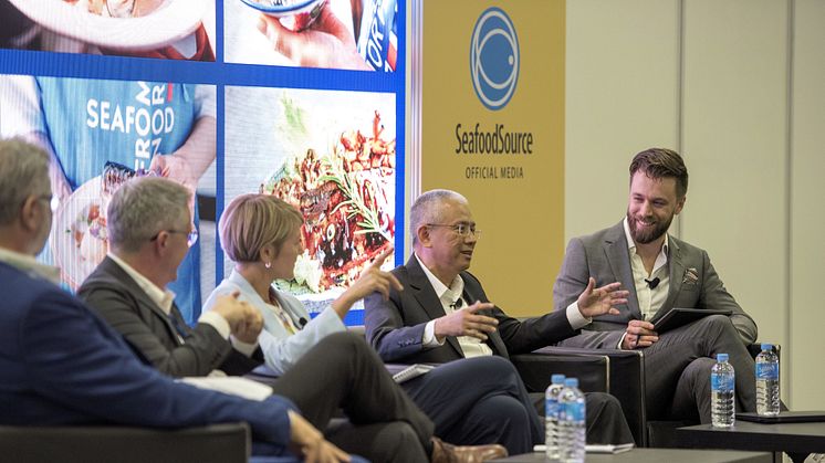 I panelsamtalen på seminaret deltok Frank Arne Næsheim, Johan Kvalheim, Åshild Nakken, Malcolm Ong ledet av Martin Skaug.