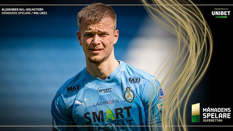 Alexander Ahl-Holmström bäst i Superettan i maj