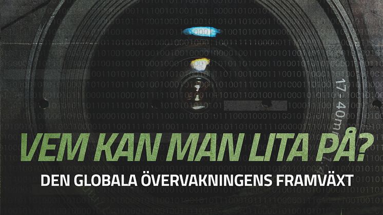 En av Sveriges främsta experter har skrivit en högaktuell bok om övervakning