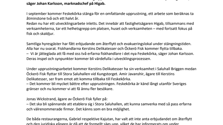 Färdigförhandlat: De stannar i Feskekôrka