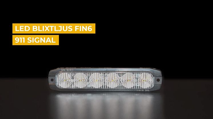 LED Blixtljus FIN6