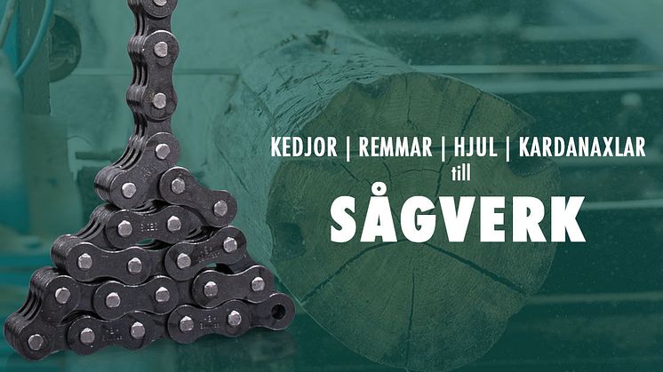 ALLT FÖR DRIFTEN I DITT SÅGVERK