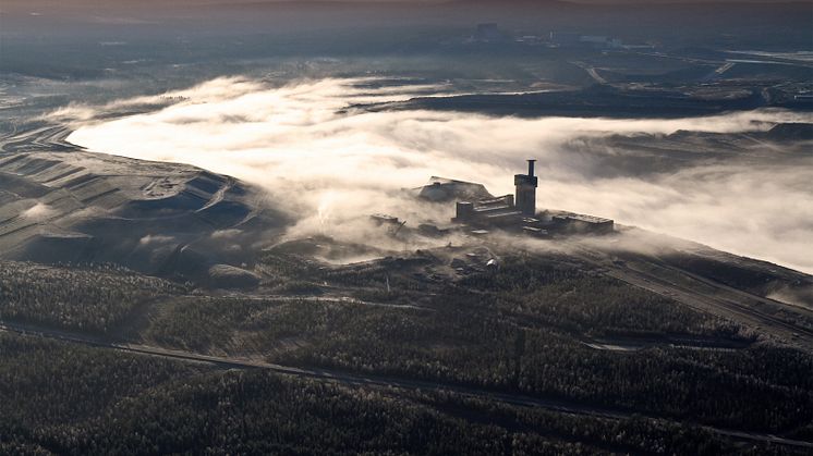 Bolidens koppargruva Aitik i Gällivare  - Europas största dagbrott med miljöprestanda i världsklass!