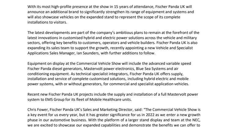 Fischer Panda UK CV Show 2022 Preview.pdf