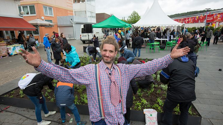 Peter Bengtsson, lagledare för team "Hjällbolaget"