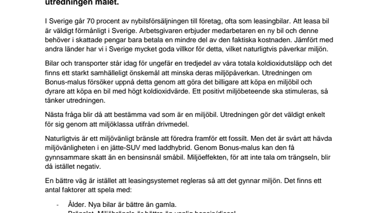 ”Smart” miljöskatt är dömd att misslyckas