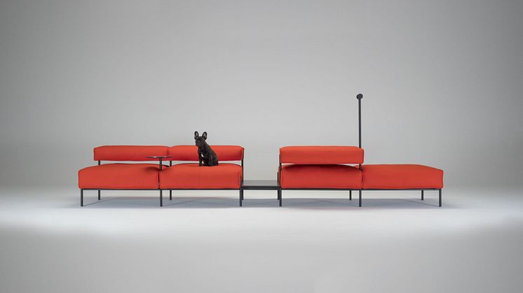 Lucy soffa formgiven av Lucy Kurrein.