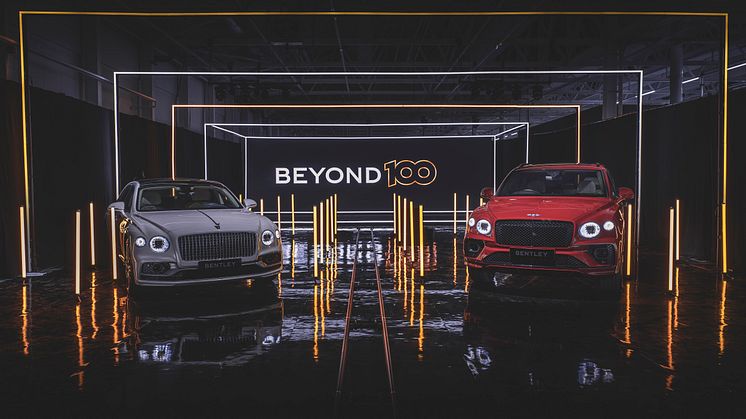 BENTLEY SÆTTER SKUB PÅ BEYOND100-STRATEGIEN – LANCERER FEM NYE ELDREVNE BILER FRA 2025 