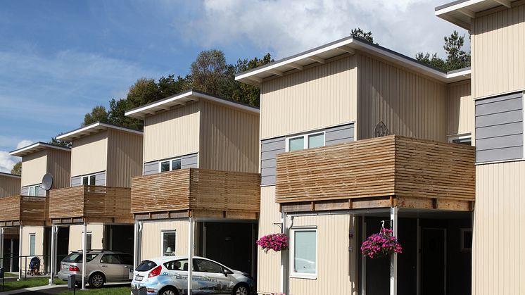Visning 20 okt kl 12-13 Nybyggda radhus och lägenheter i Bergsjön