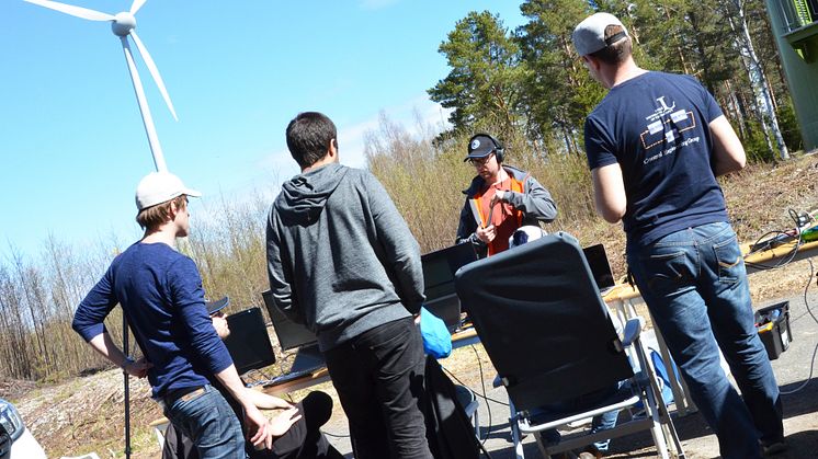 Luleå tekniska universitet gör lyckade fältförsök med autonoma drönare på vindkraftverk