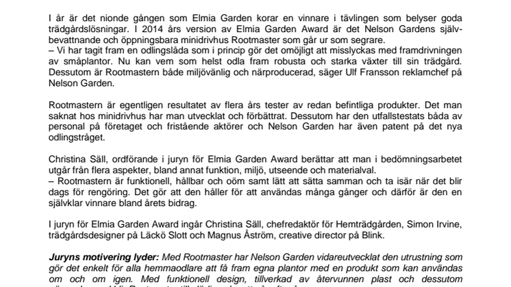 Årets trädgårdsprodukt gör oss alla till odlingsproffs
