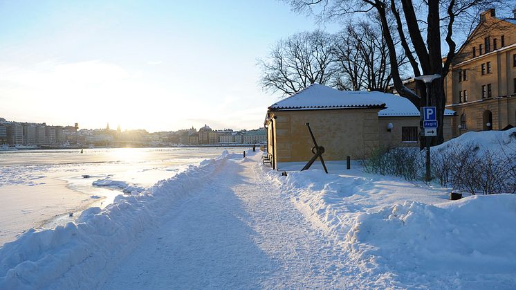 Hotel Skeppsholmen Vinterutsikt