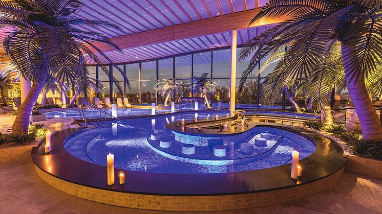Abschalten und entspannen - das kann man in Brandenburg beispielsweise in der Havel-Therme in Werder. Foto: Havel-Therme GmbH.  