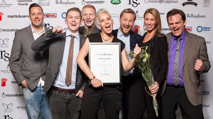Vinnare Årets Matsalsteam