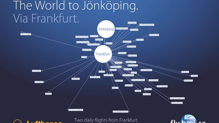 ​Treårsjubileum för uppskattad flyglinje