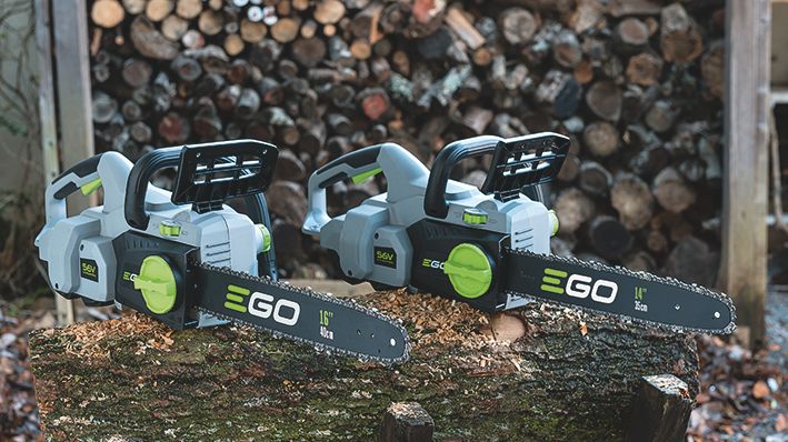 EGO Power+ 56V Batteridrivna motorsågar