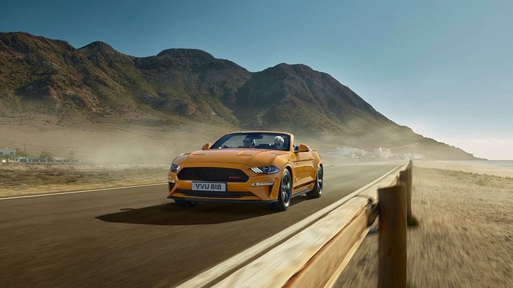 Nya Mustang California Special lanseras i Europa