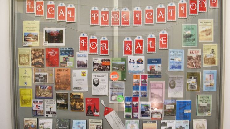 Christmas present ideas at Bury Library