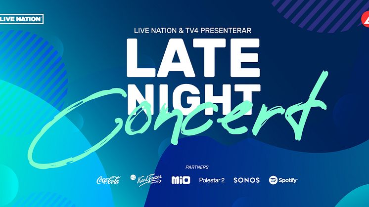 NEWKID, SANDRO CAVAZZA, MARIETTE, SMITH & THELL MED FLERA KLARA FÖR LATE NIGHT CONCERTS ANDRA SÄSONG   
