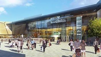 Strängbetong och Ruukki bygger stommen till Mall of Scandinavia i Solna