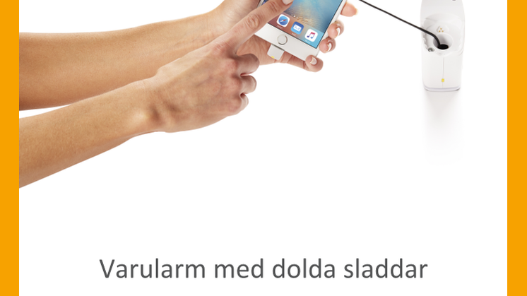 Varularm med dolda sladdar