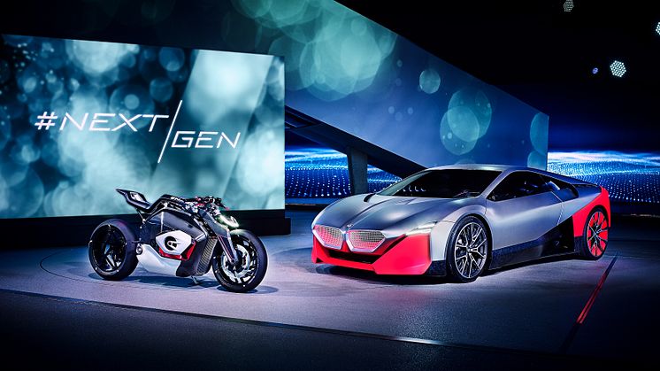 BMW Motorrad Vision DC Roadster og BMW Vision M NEXT