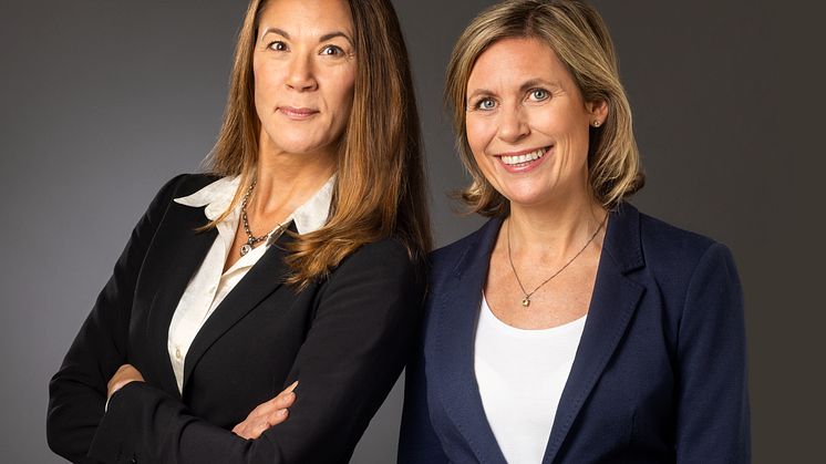 Eva Sjölander och Annelie Ouchterlony
