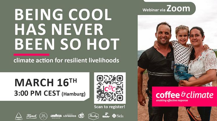 "Being cool has never been so hot" - a webinar about climate action within the coffee sector