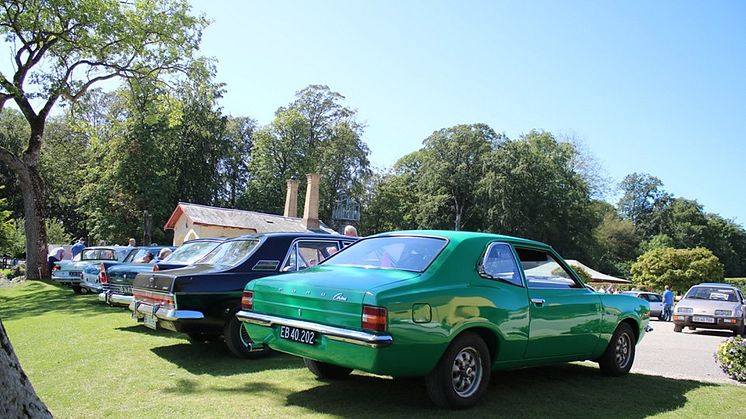 Fords 100 år i Danmark fejret på Egeskov Slot