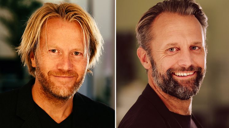 Erik Nissen Johansen, Creative Director / Founder and Carl-Henrik Lagnefors, CEO Stylt Trampoli AB.