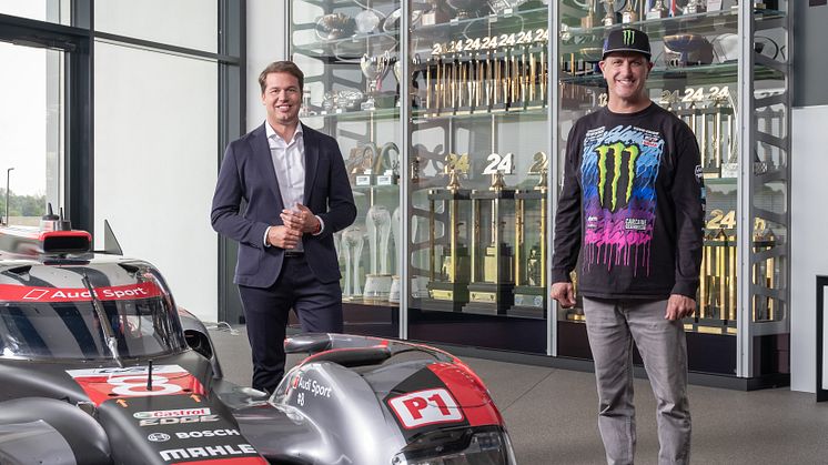 Julius Seebach, Ken Block, Audi R18 e-tron quattro
