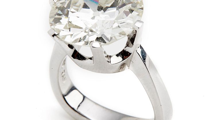 Jan Stockmarr diamond solitaire ring 