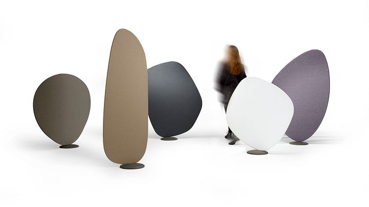 Wind room divider designed by Jin Kuramoto