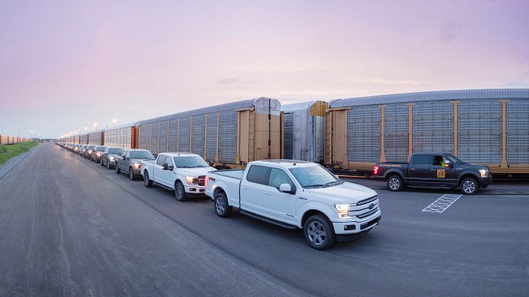 Helelektrisk pickup trekker mer enn 450 000 kilo