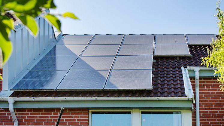 Goda exempel på solceller i Djupadal, Malmö