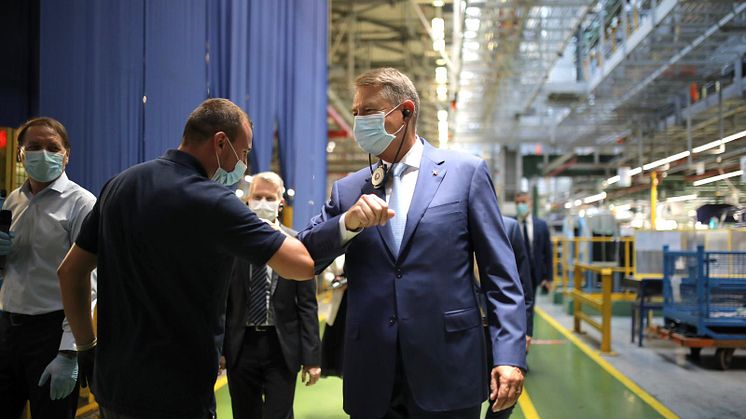 Poza vizita Presedintelui Iohannis la Ford Craiova8